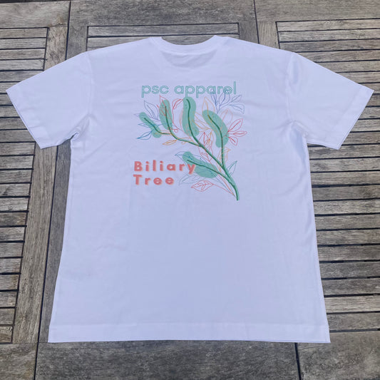 T-shirt 'Biliary Tree' Wit
